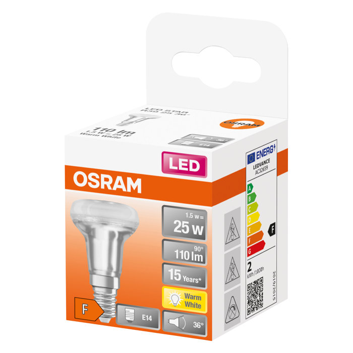 Osram LED Star R39 spot E14 1,5 W